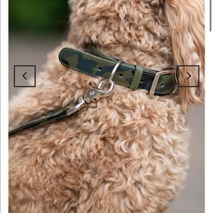 Finn & Me matching camouflage collar and leash set